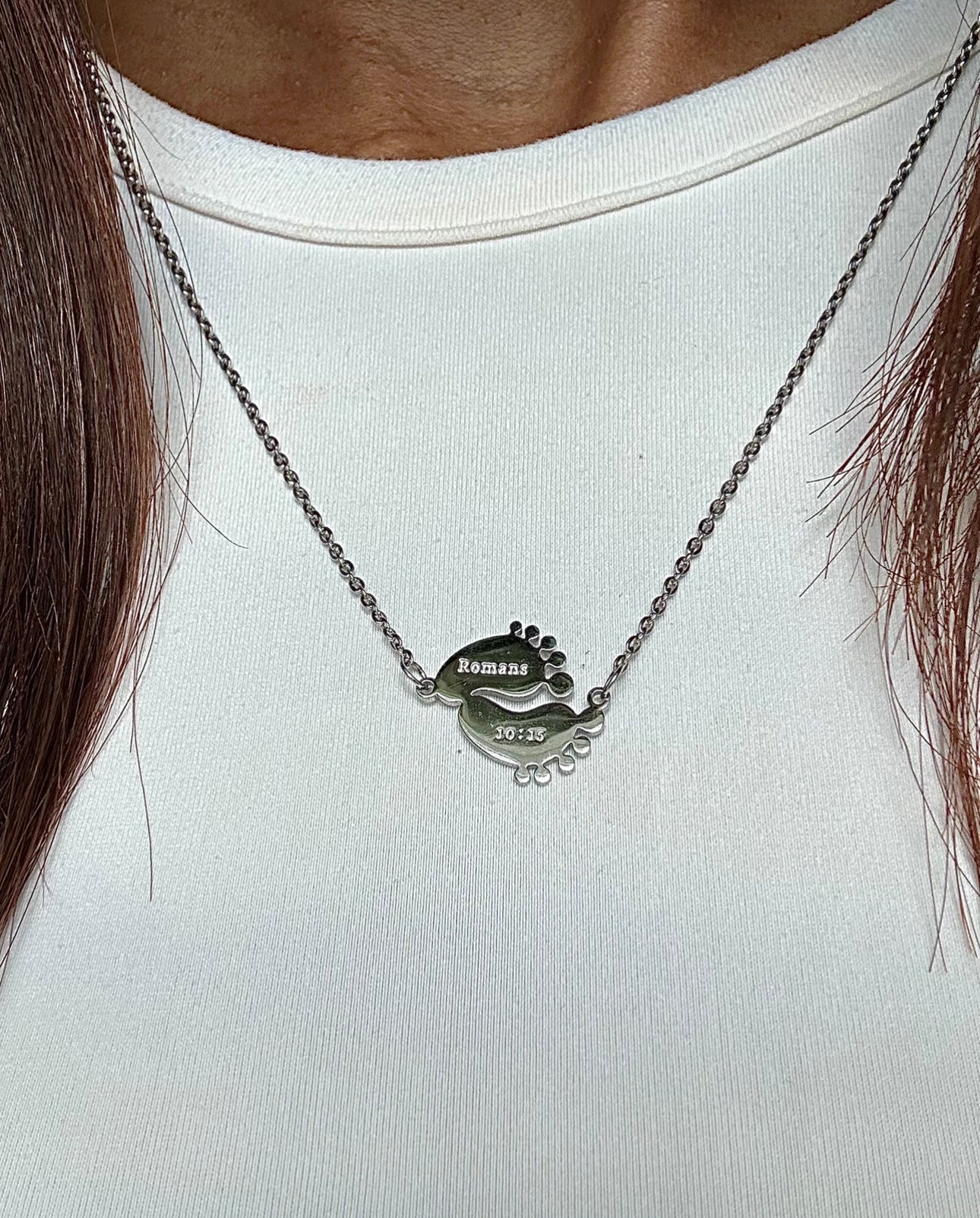 Romans 10:15 Necklace
