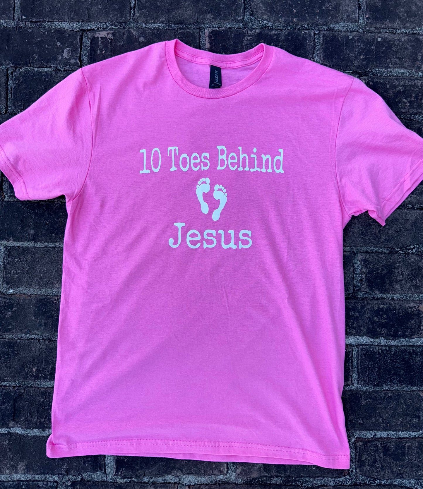 KIDS 10 Toes Behind Jesus