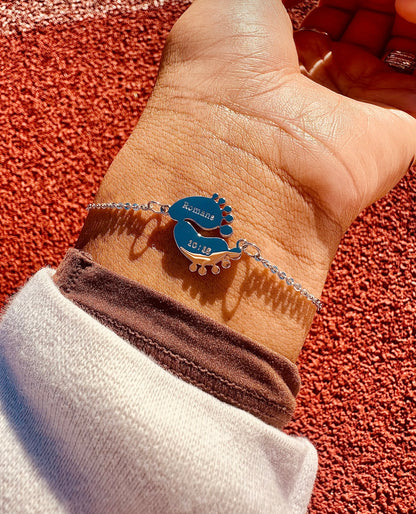 Engraved Romans 10:15 Bracelet