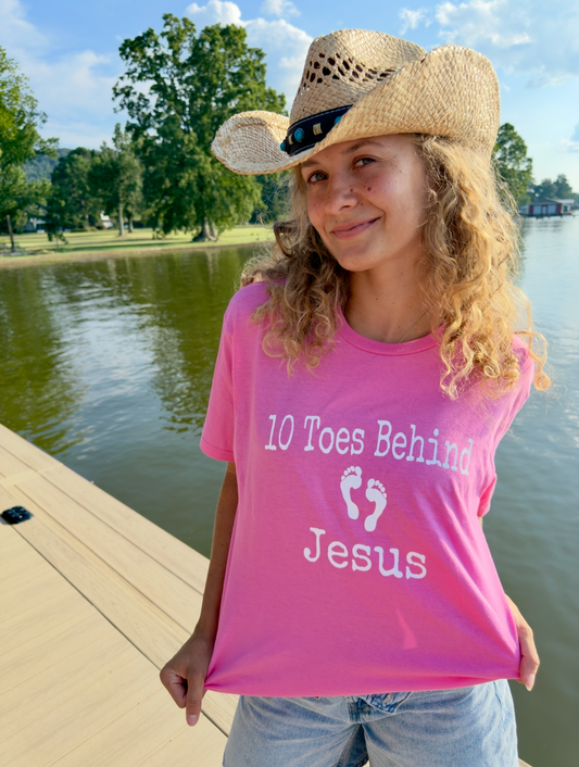 10 Toes Behind Jesus