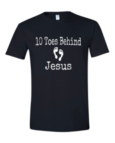 KIDS 10 Toes Behind Jesus